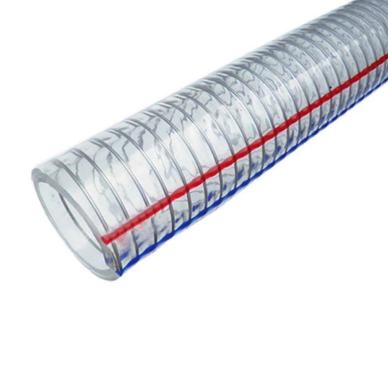 PVC 32mm 40mm Transparent Steel Wire Reinforced Hose Suction Hose