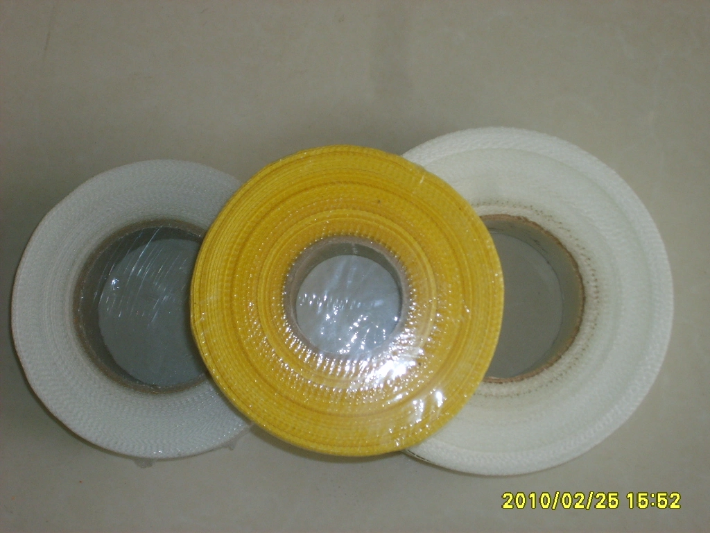 White Adhesive Fiberglass Mesh Drywall Joint Tape