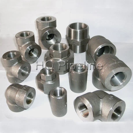 High Pressure Stainless Steel ASTM A182/F304L/F316L 90 Elbow Forged Fittings