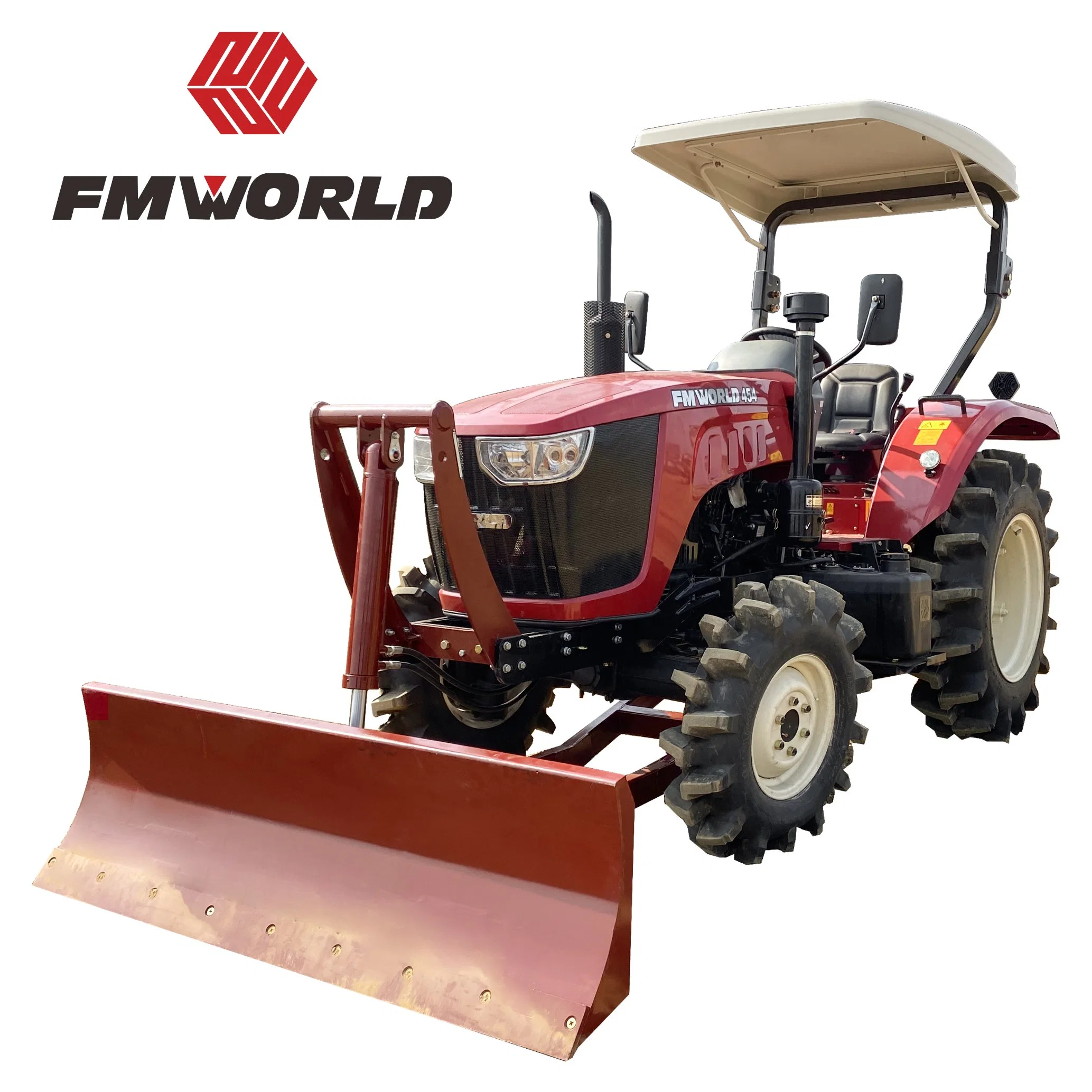 Fmworld 454K Tractor de Ruedas Mini Agrícola con 45HP