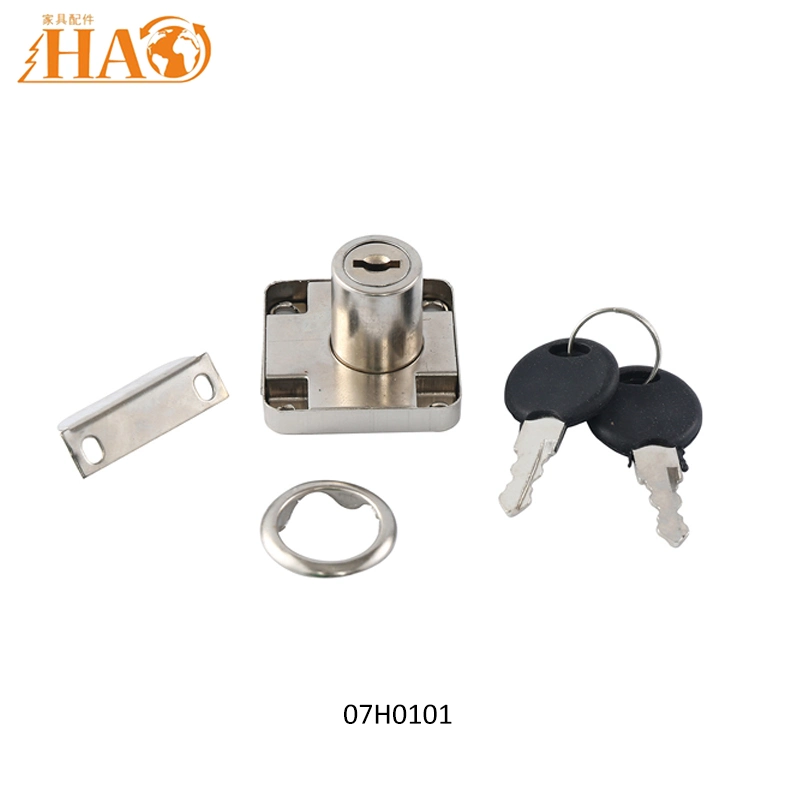 Furniture Hardware Zinc Alloy Cylinder Drawer Lock