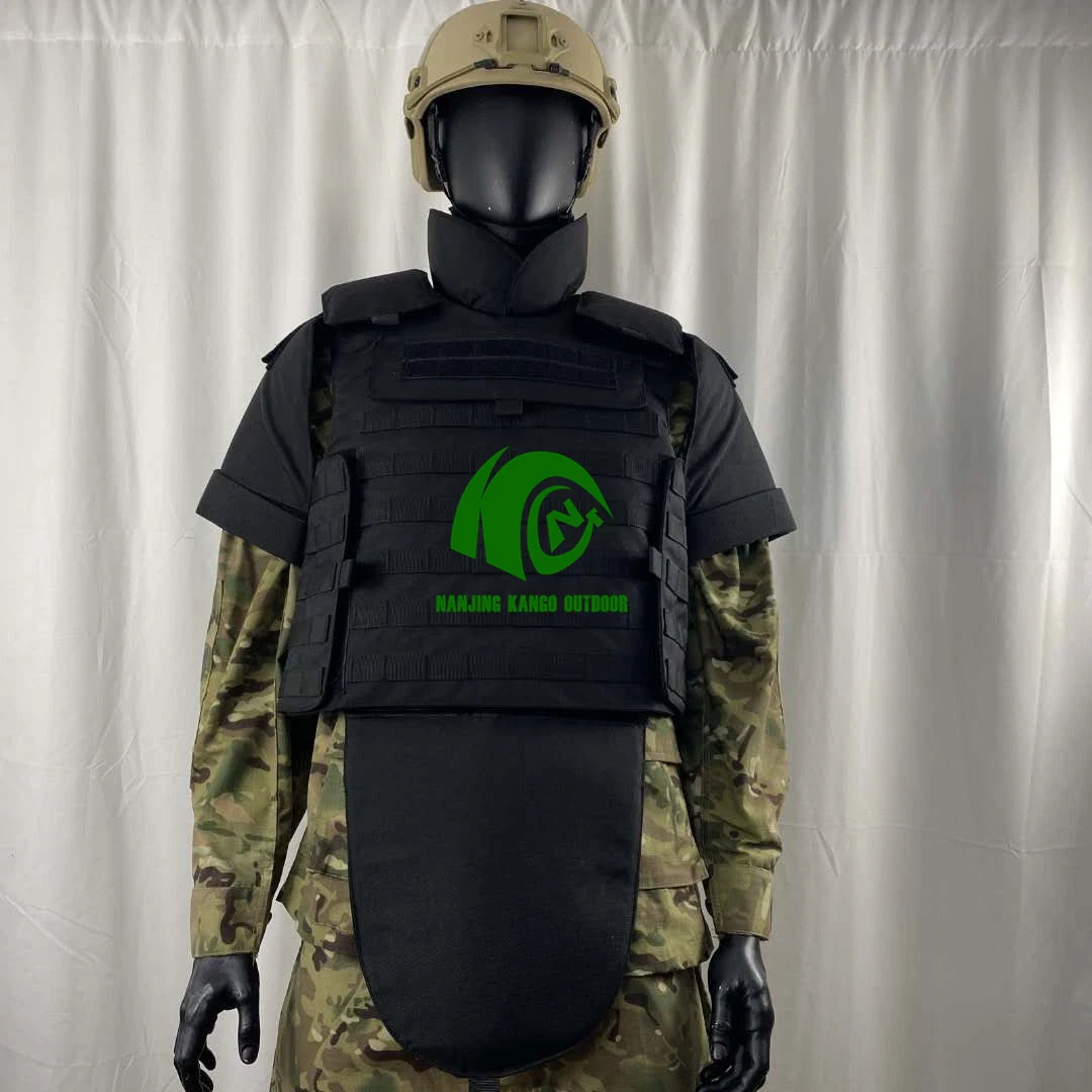 Kango Doble Seguro personalizado profesional de Equipo táctico Militar uniforme a prueba de balas Traje anti Riot