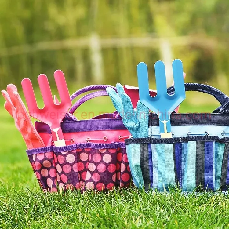 Outils de jardinage coloré Chambre personnalisée des outils de jardin ensemble avec sac