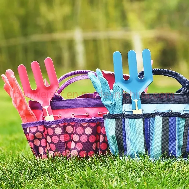 Custom Colorful Gardening Tools House Garden Tools Set with Bag