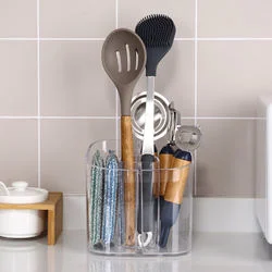 Messer Besteck Aufbewahrungsablage Küchengeräte Utensil Besteck Organizer Halter Schubladenorganisator