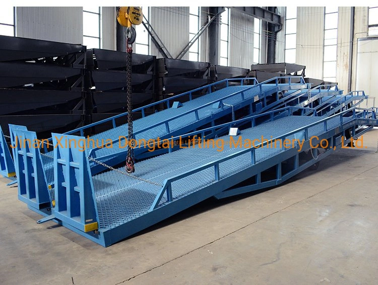 6- 20ton Hydraulic Mobile Loading Dock Ramp