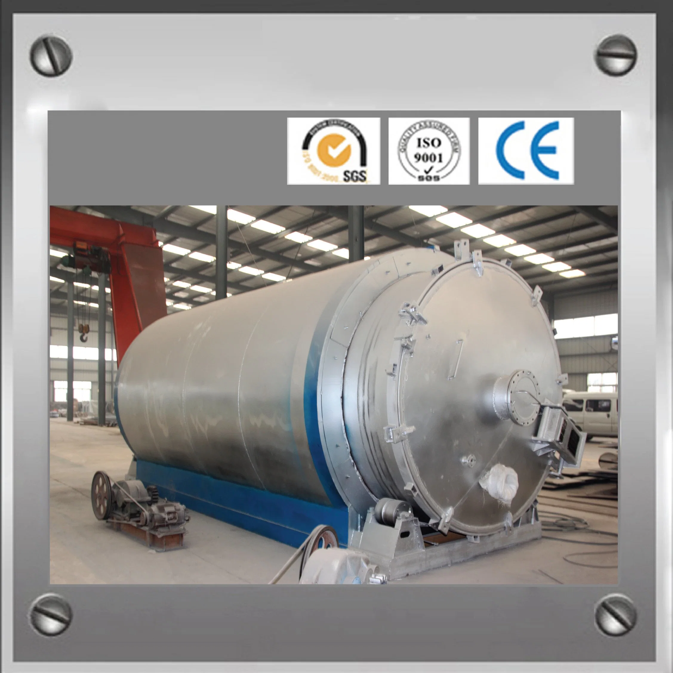 Municipal Waste/Trash/Urban Waste Pyrolysis Plant/Recycling Plant to Diesel Oil with USA Standard