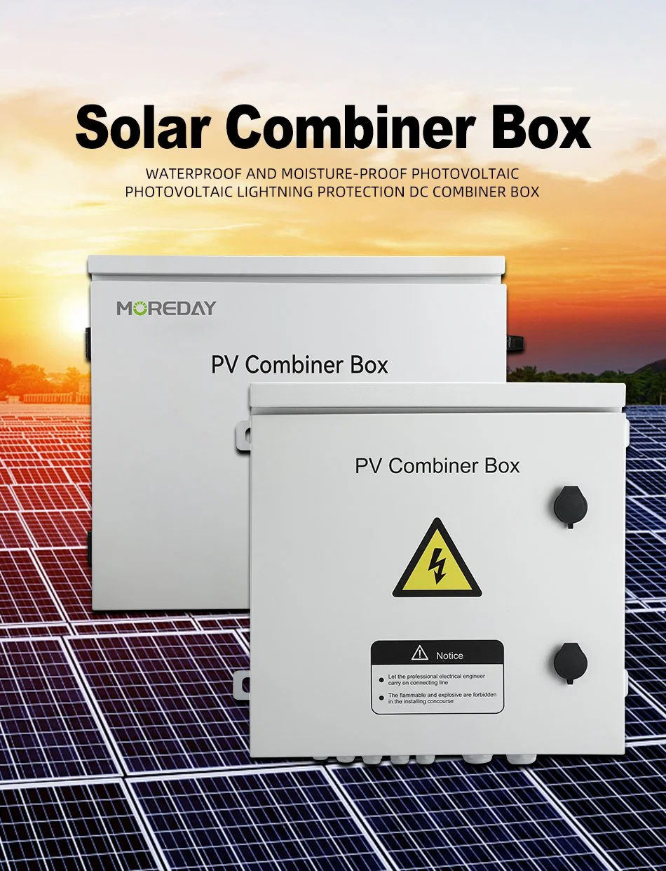 Moreday Prix d'usine de haute qualité Boîte de jonction IP65 à 24 cordes pour système solaire PV