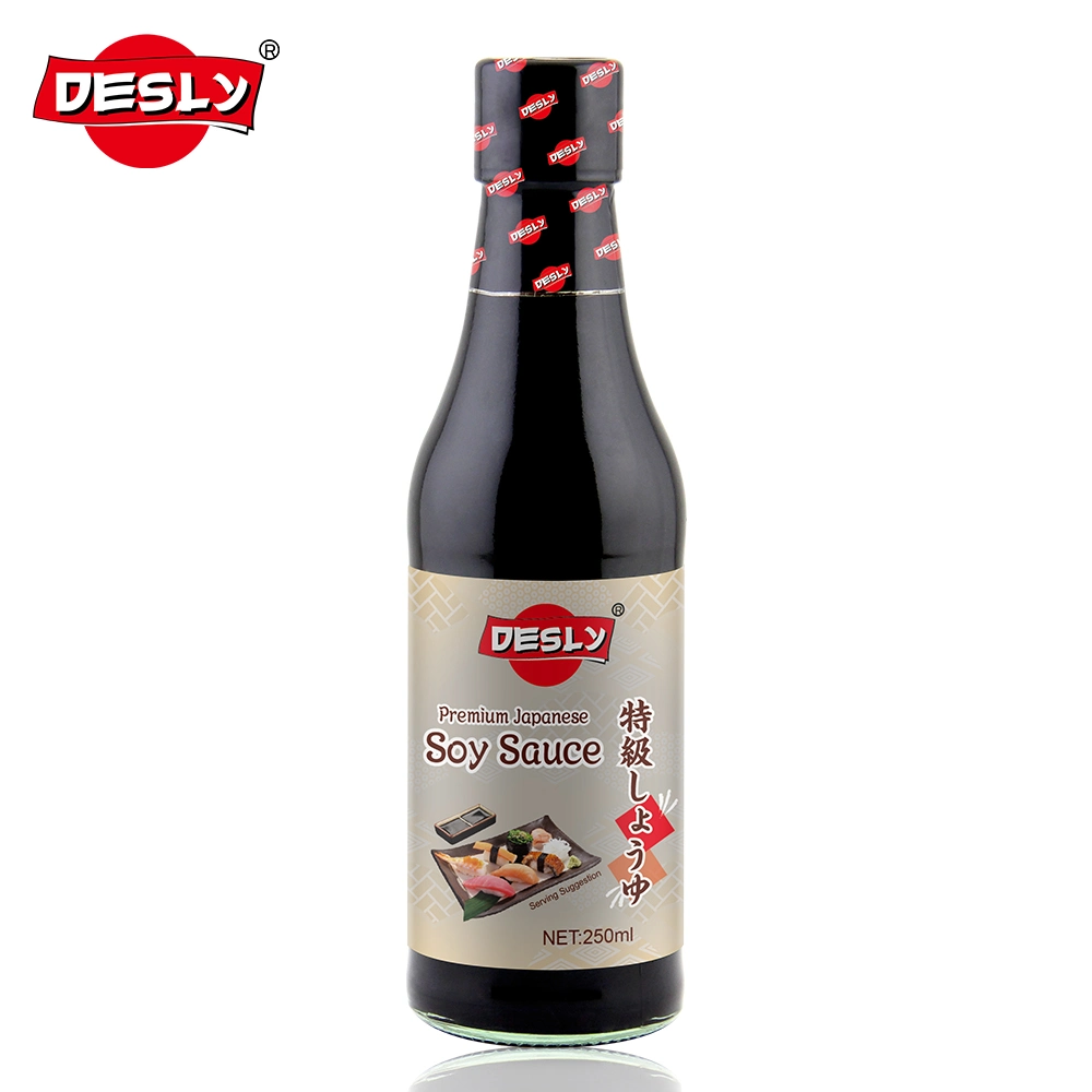 Premium Japanese Style Shoyu Wholesale 250 Ml Desly Brand Japanese Soy Sauce