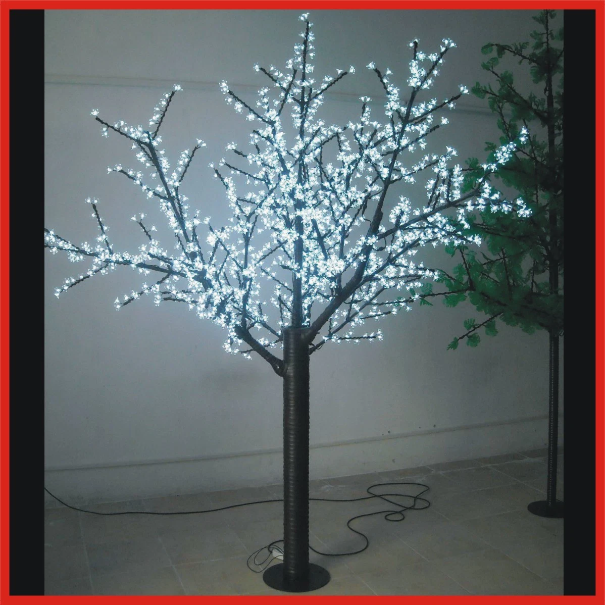 LED Artificial Wedding Tree Lights 24V 2.5m 1860LED 100W White Cherry Tree