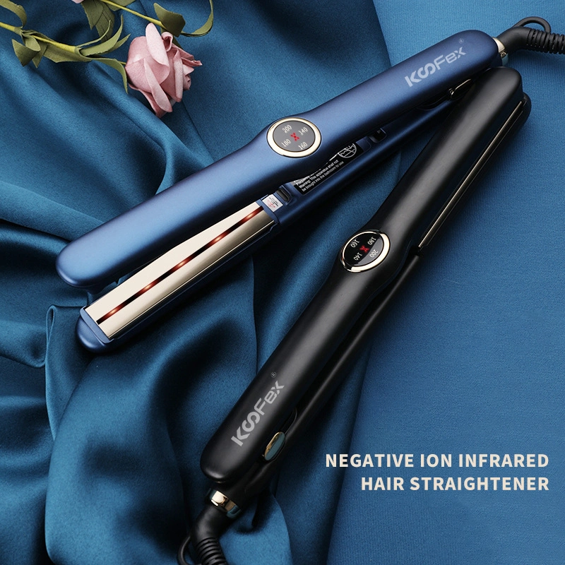 Koofex preço de fábrica quatro níveis de temperatura MCH Flat Iron Hair Alisador