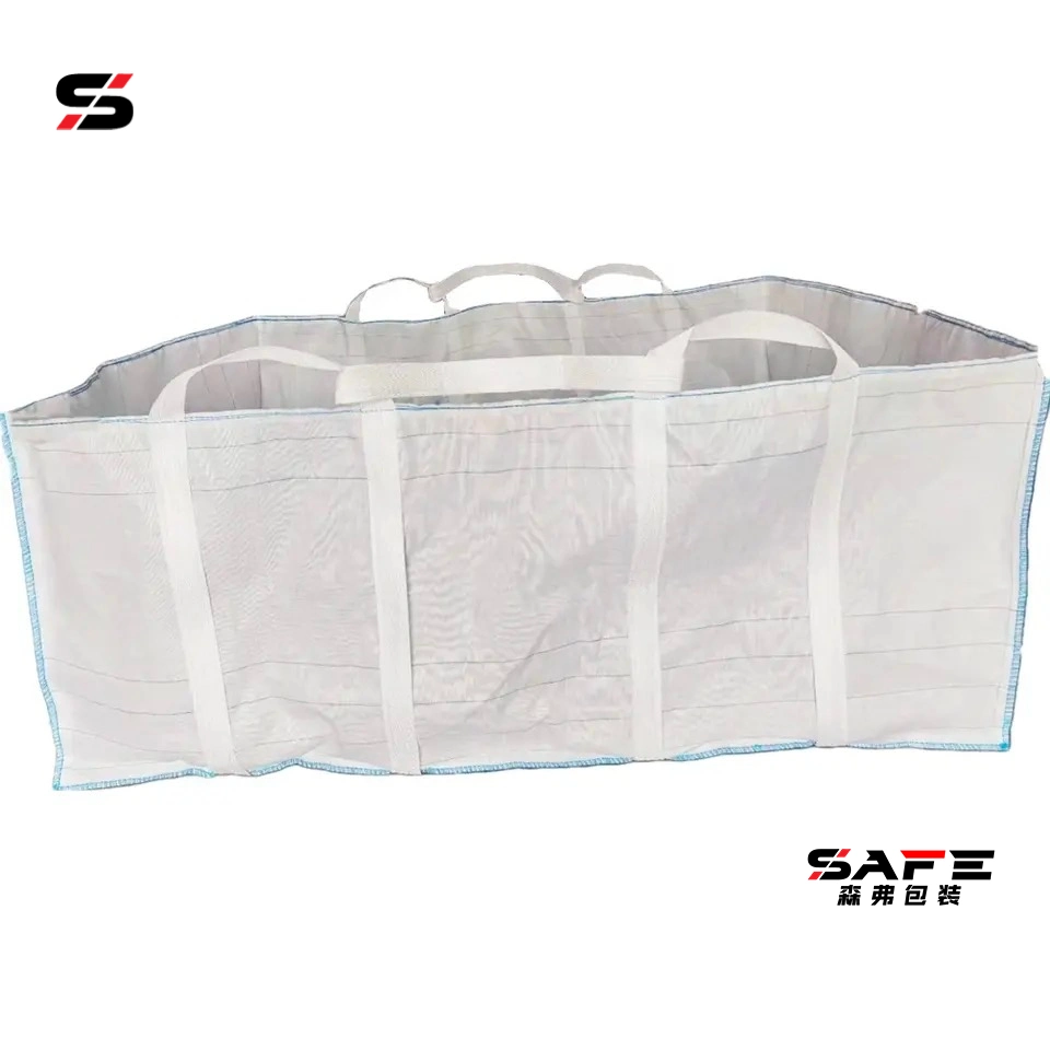 Customized Printing 1500kg Skip Bags for Junk Removal Company High quality/High cost performance PP Jumbo Bag MOQ 100 Pieces Delivery for You Add UV 2 Years Service Life Big Bags