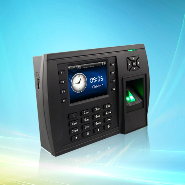 Large Capacity Biometric Fingerprint and Punch Card Time Attendance Machine