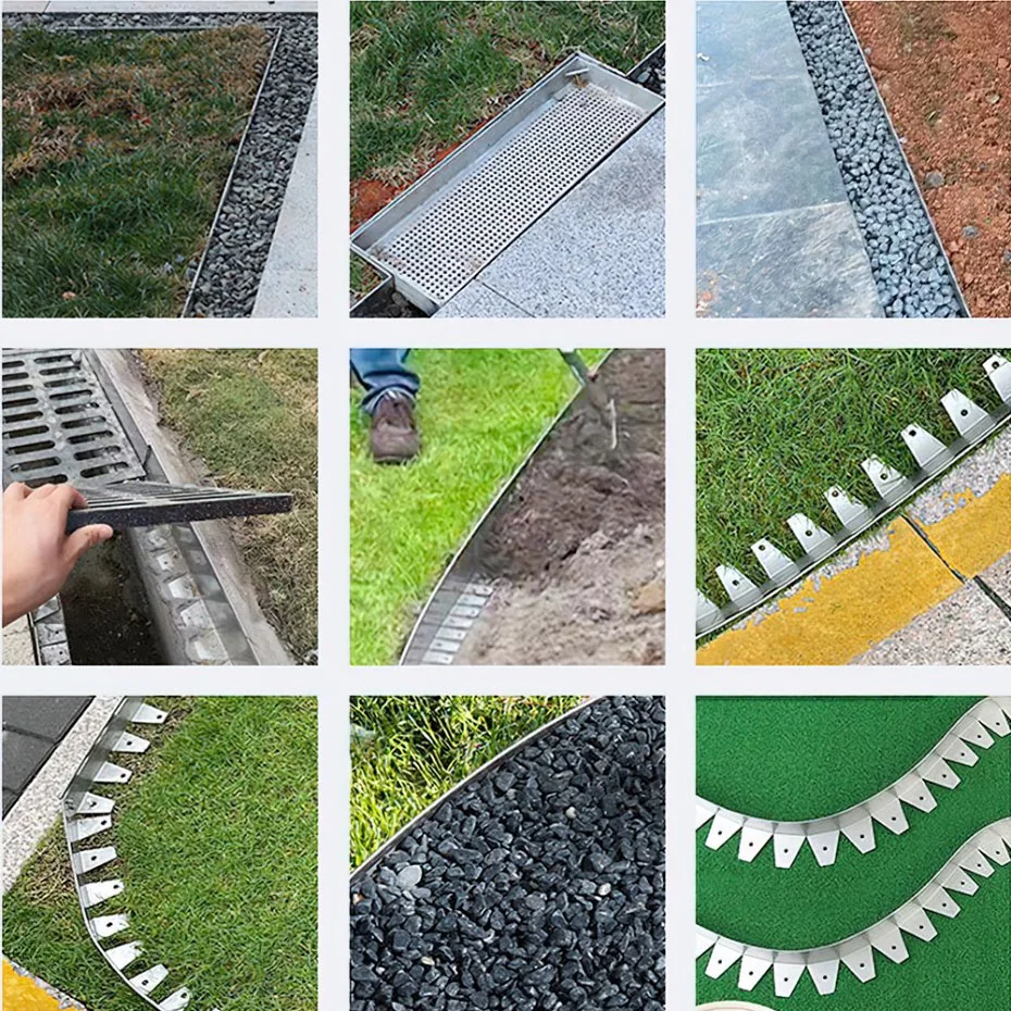 Stainless Steel 304 Edging System Paver Restraint for Landscaping