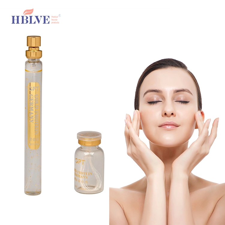 Manufacturer Best Price Face Lifting Anti-Wrinkle Carving Essence Serum Gold Protein Peptide Line