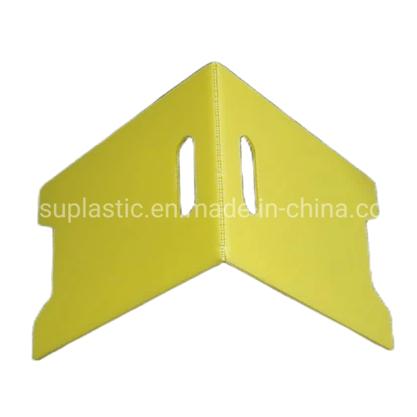 4mm/0.157" Yellow Corrugated Plastic Sheet for Custom Die Cut