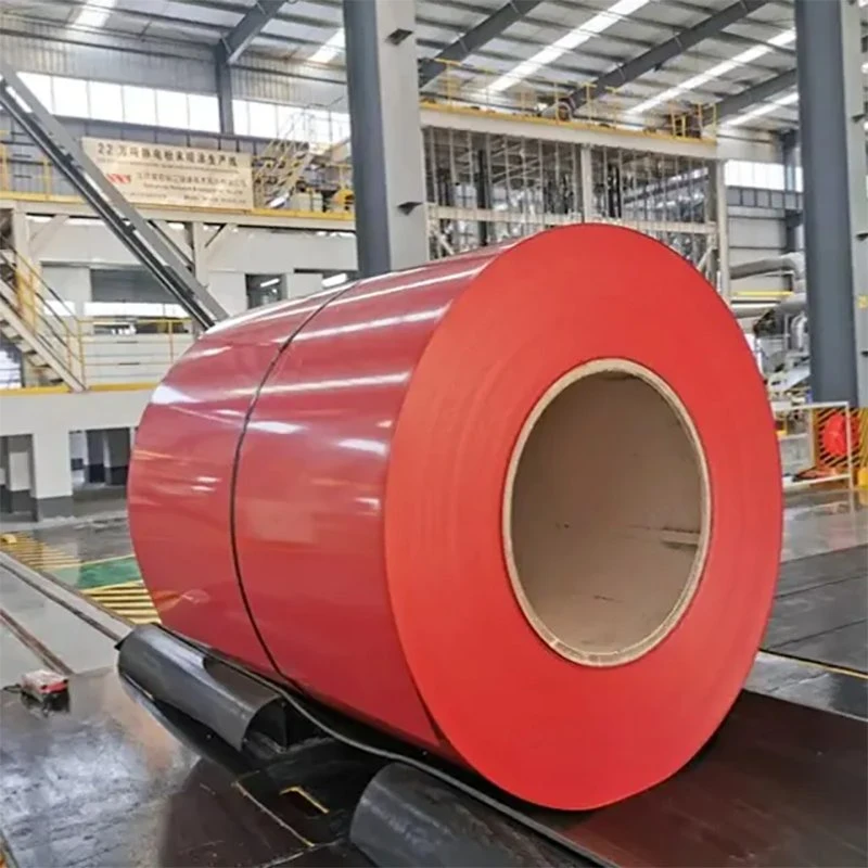 JIS Dx51d Q235 SGCC G550 S550 S350 0.15mm-1.2mm Thickness Hot Dipped PPGI Color Coated Steel Coil