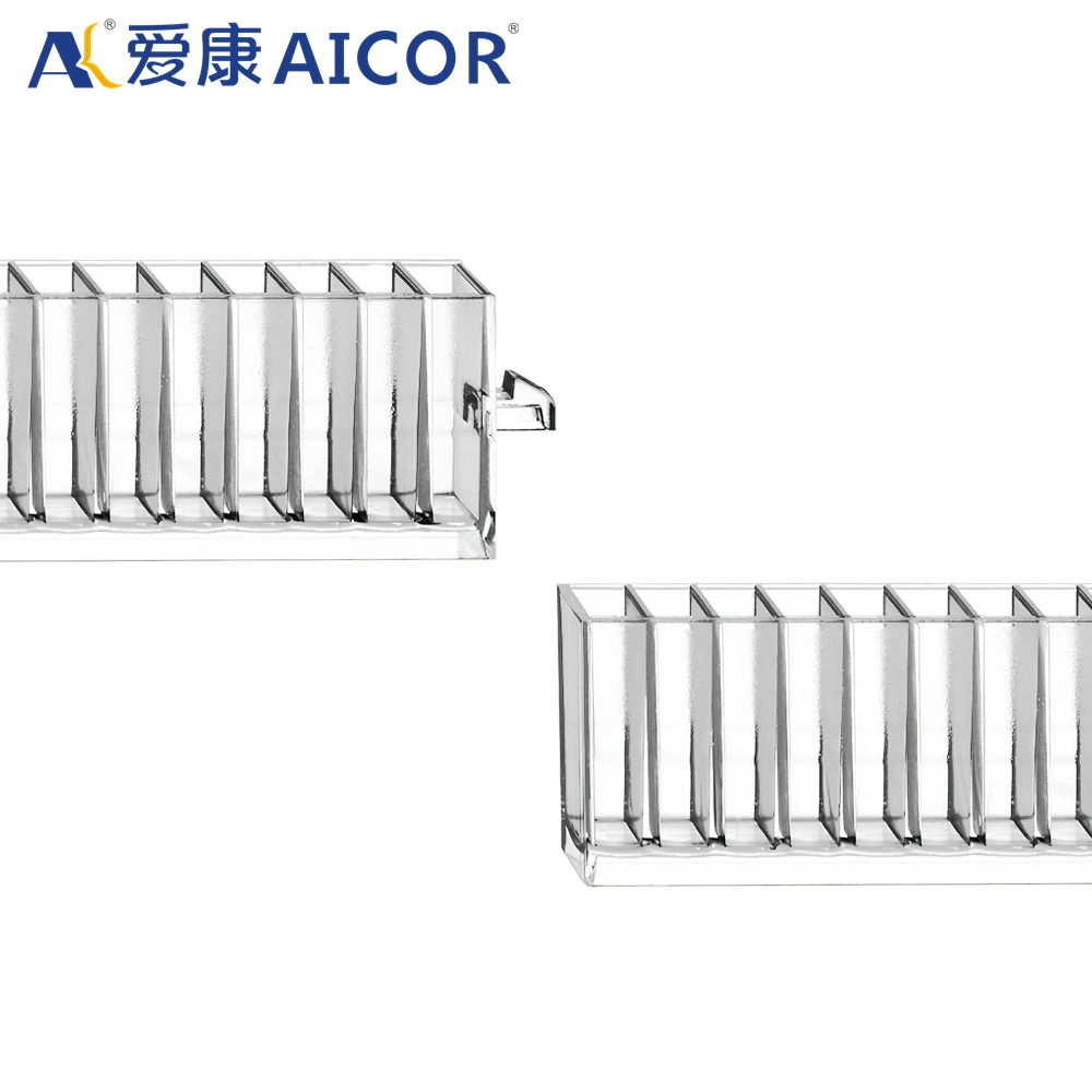 Labor 12 Löcher Probenbecher 12 Position Multicell Kunststoff Konelab Küvette für 20/20cx/Prime 30 und 60 Biochemie-Analysator