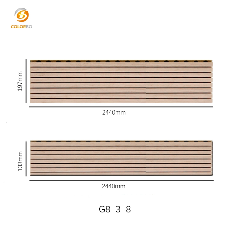 Reduce Noise Decoration Wooden Timber Acoustic Panel