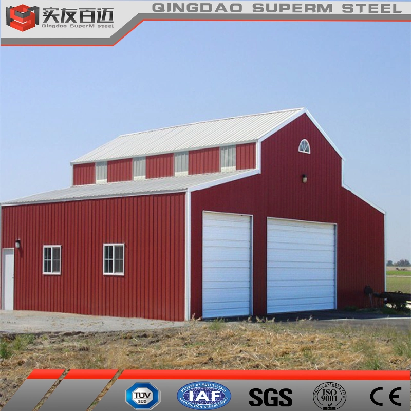 Hot Sales Light Steel Construction Building Prefabricated Steel Structure Steel Frame Metal Barn