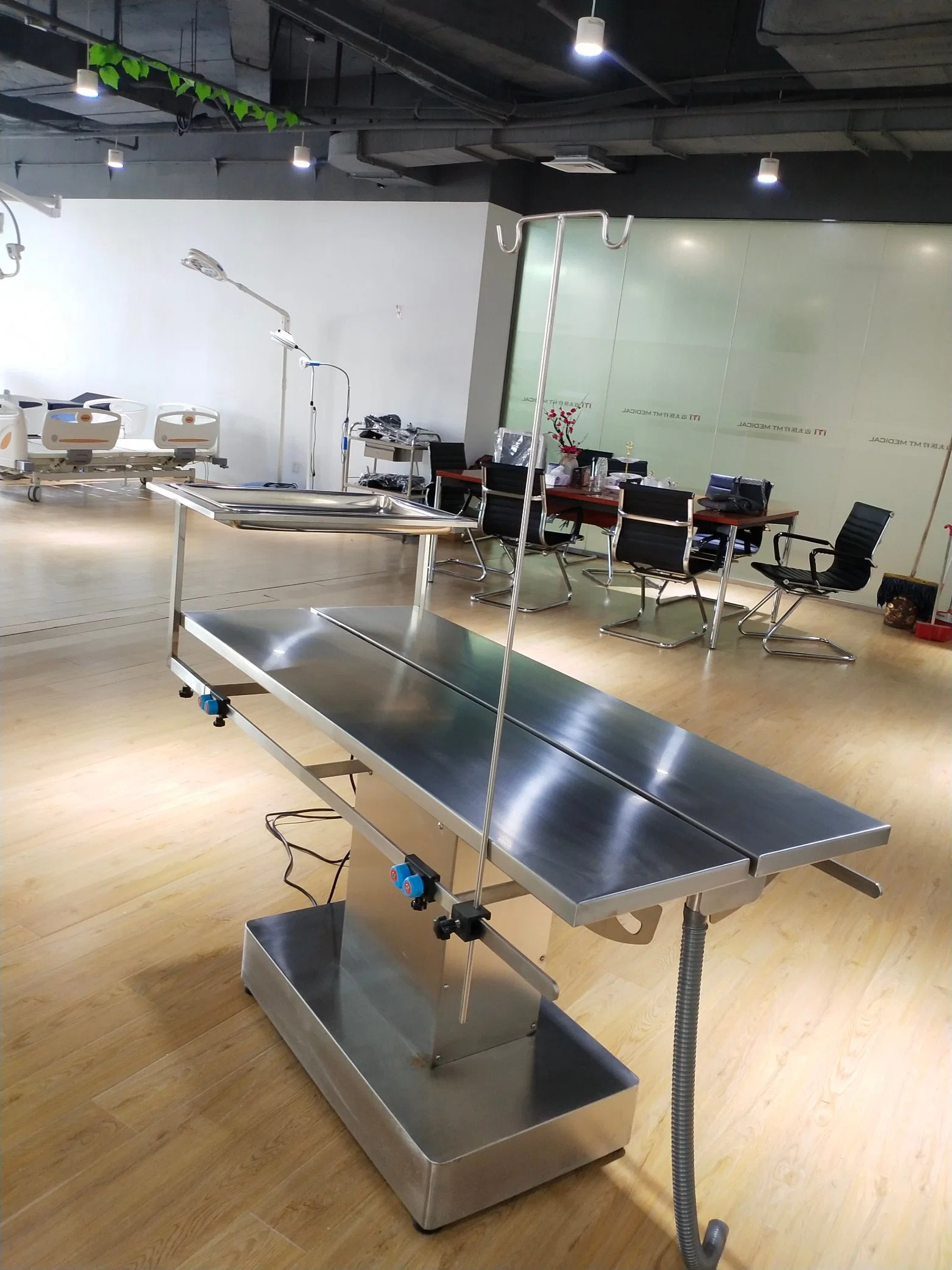 "V" Type Animal Ot Anatomy Dissecting Table with 304 Stainless Steel Material for Pet Clinic