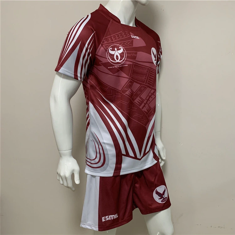 OEM Service Wholesale/Supplier Custom Printed Rugby Shirt Jersey Rugby Shorts Rugby Uniform