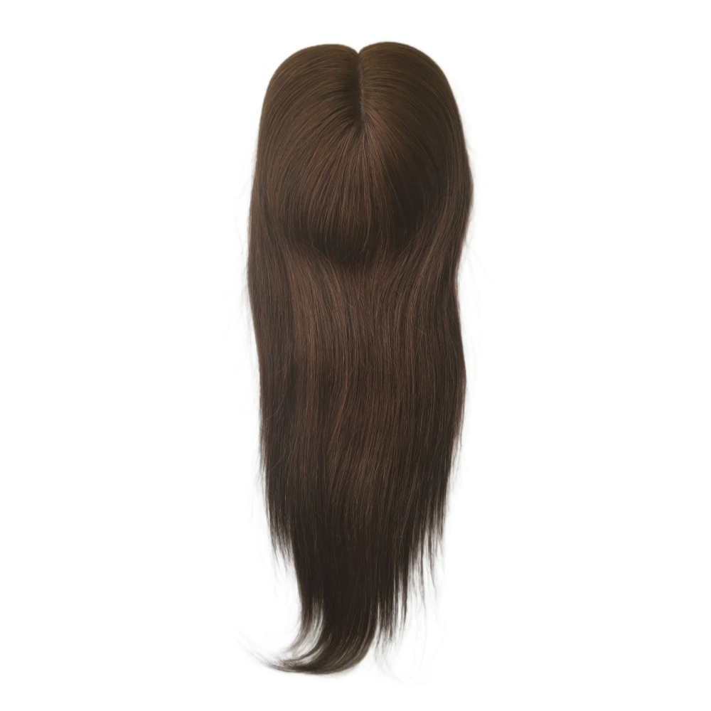 Monofilament Base Virgin Human Hair Toppers for Thinning Hair Women