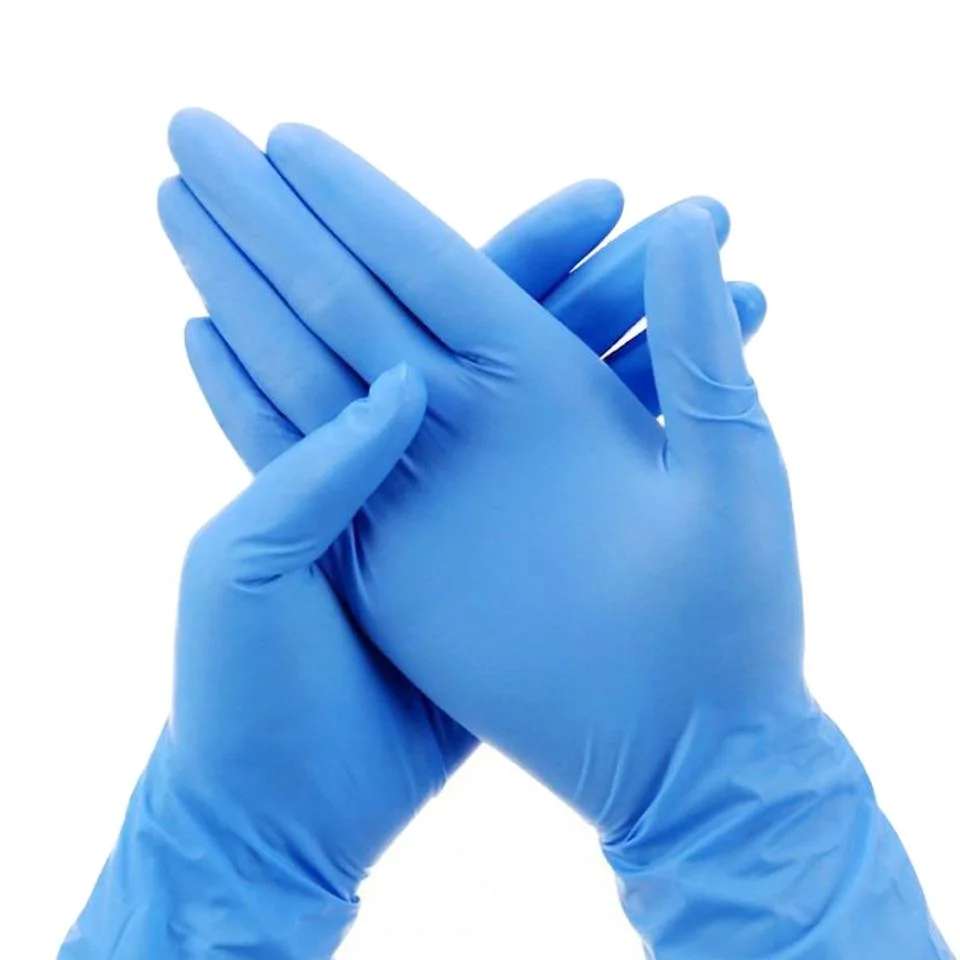 Disposable Powder Free Examination Nitrile Glove High quality/High cost performance  Blue Hand Protection