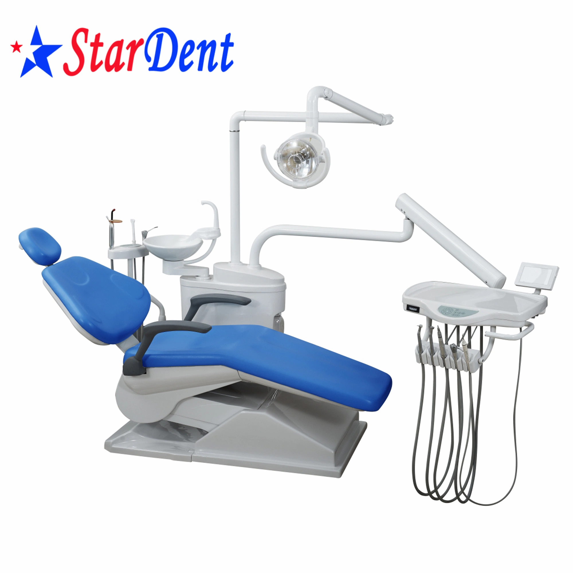 Professionelle zahnärztliche Stuhl Einheit der Zahnklinik Krankenhaus Medical Lab Ausrüstung Für Chirurgische Diagnostische Zahnärztebilder