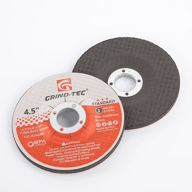 Durable Abrasives 4.5" 115X6X22.2 Grinding Wheel for Metal