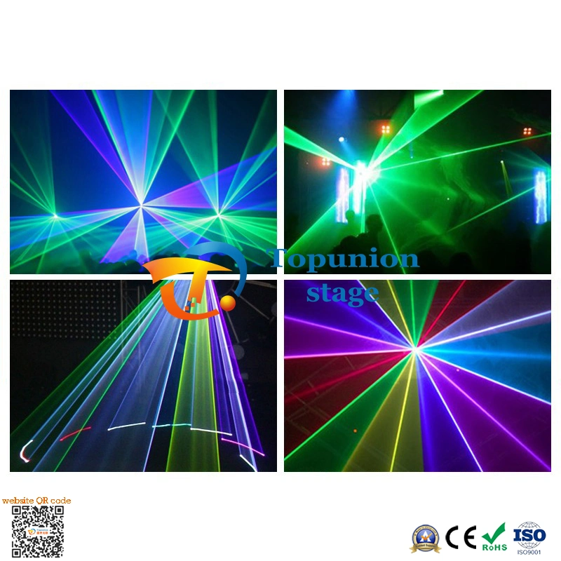 DJ Disco Club Party laser Light eument 2W Full Color Lumière laser animée avec Ilda