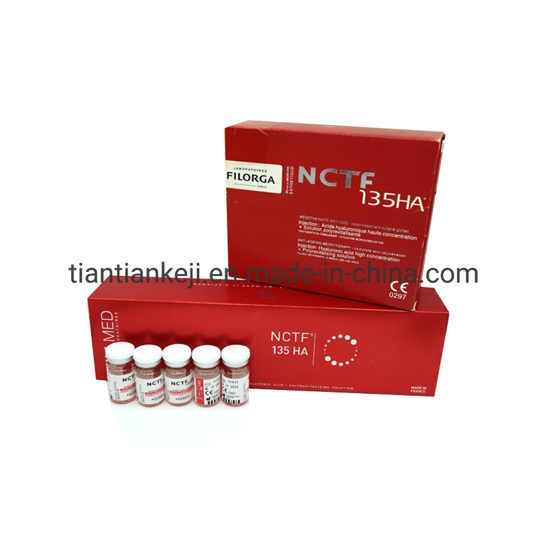 Filorga Nctf 135 Ha Injection Filler 10*3ml Hyaluronic Acid Anti Aging Dermal Filler for Remove Wrinkle