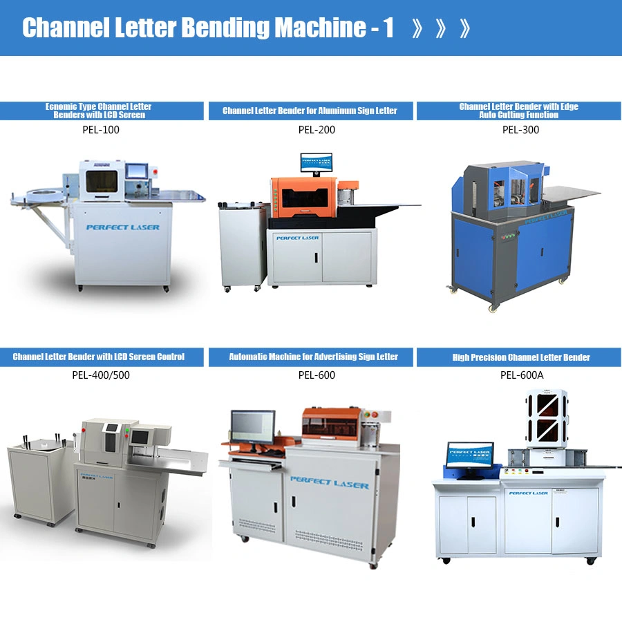 3D LED Sign Board Stainless Steel Aluminum Channel Letter Bending Machine