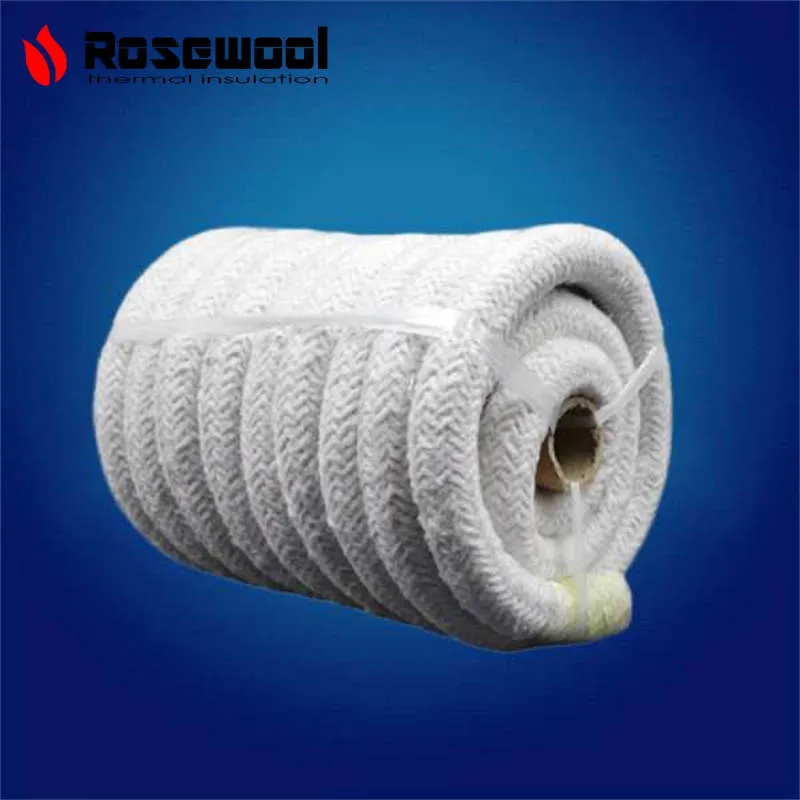 Hot Selling 500&plusmn; 15 Kg/M&sup3; 100% Non Asbestos Thermal Insulation Ceramic Fiber Rope