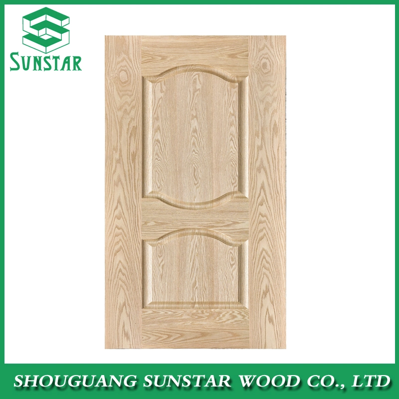 Interior Door Shutter HDF/MDF Red Oak Melamine Raised Panel Door Skin