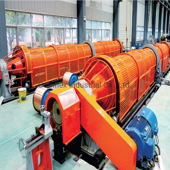 Rigid Frame Wire Rope Cable Stranding Machine for Wire Tubular Type Strander / Twisting Machine