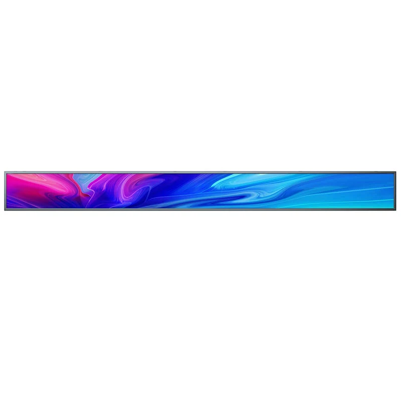 900mm Digital Signage Stretched Bar LCD Display Shelf Talker