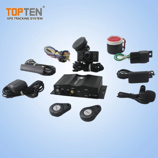 Vehicle GPS Tracking System with Camera, Speed Limit, Siren, RFID (TK510-DI)