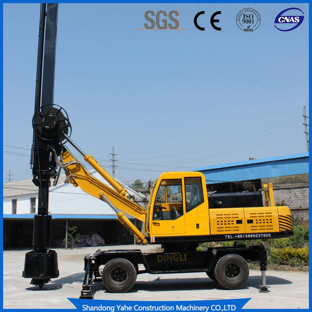 High Efficiency Hydraulic Rotary Engineering Drilling Rig for Pile Foundation