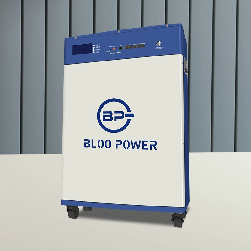 Bloopower 3,2 V 80Ah de la energía solar cargador de celular caso montado en rack de pared de la batería de iones de litio de alimentación de la estación de inversor Lithiumion