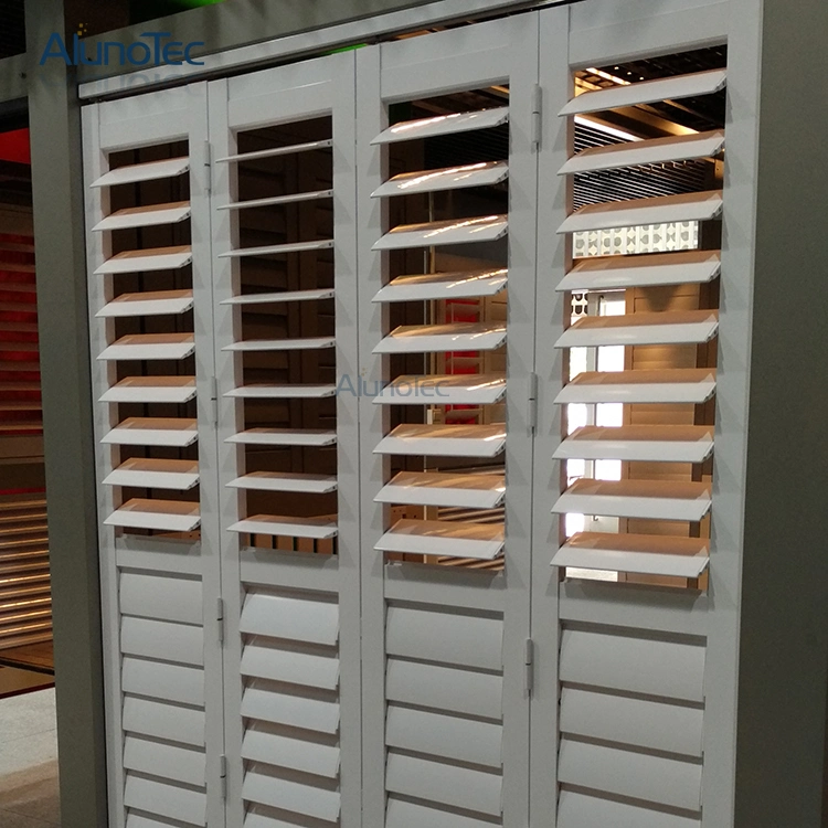 Aluminium Plantation Shutters Sliding Shutter Windows and Doors