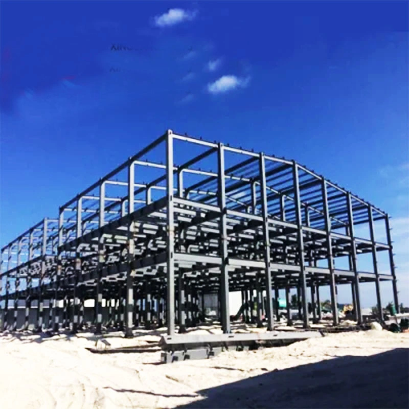 Estructura de acero prefabricada Construcción de metal para la fábrica industrial