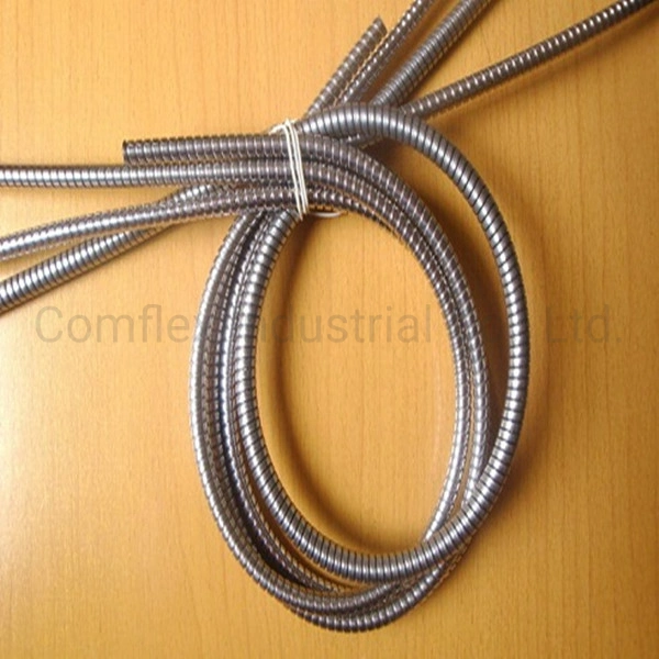 Stainless Steel Flexible Interlock Conduit, Good Sealing Ss 316L Interlock Conduit Manufacturer#