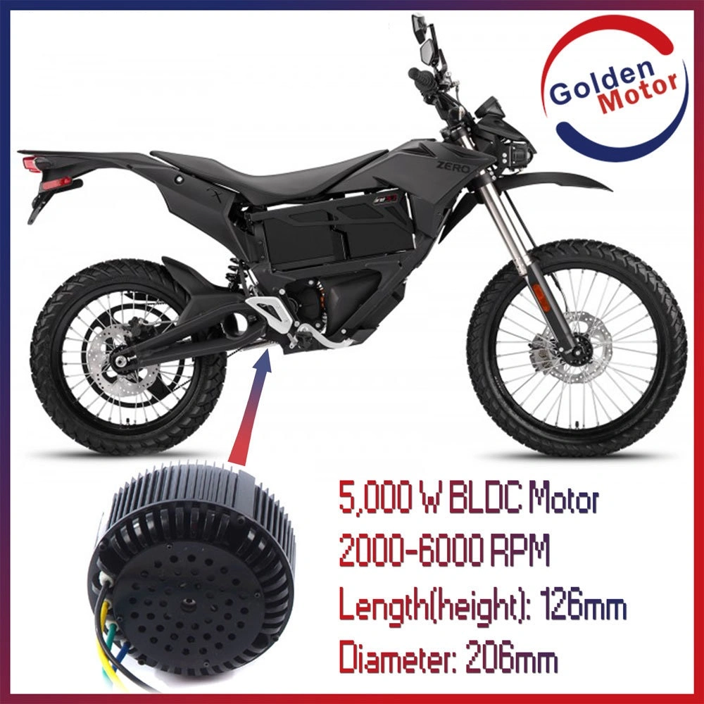 72V 3KW BLDC electric motorcycle motorbike motor with high speed