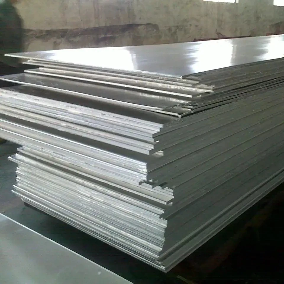 Fábrica profesional chapado en aluminio de aleación de zinc magnesio revestimiento metálico Galvan de la placa de planchas de acero