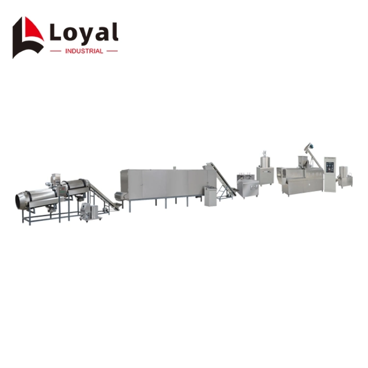 Sticky Rice Strips Forming Machine Processing Line Automatic Puffed Snacks Food Making Machine