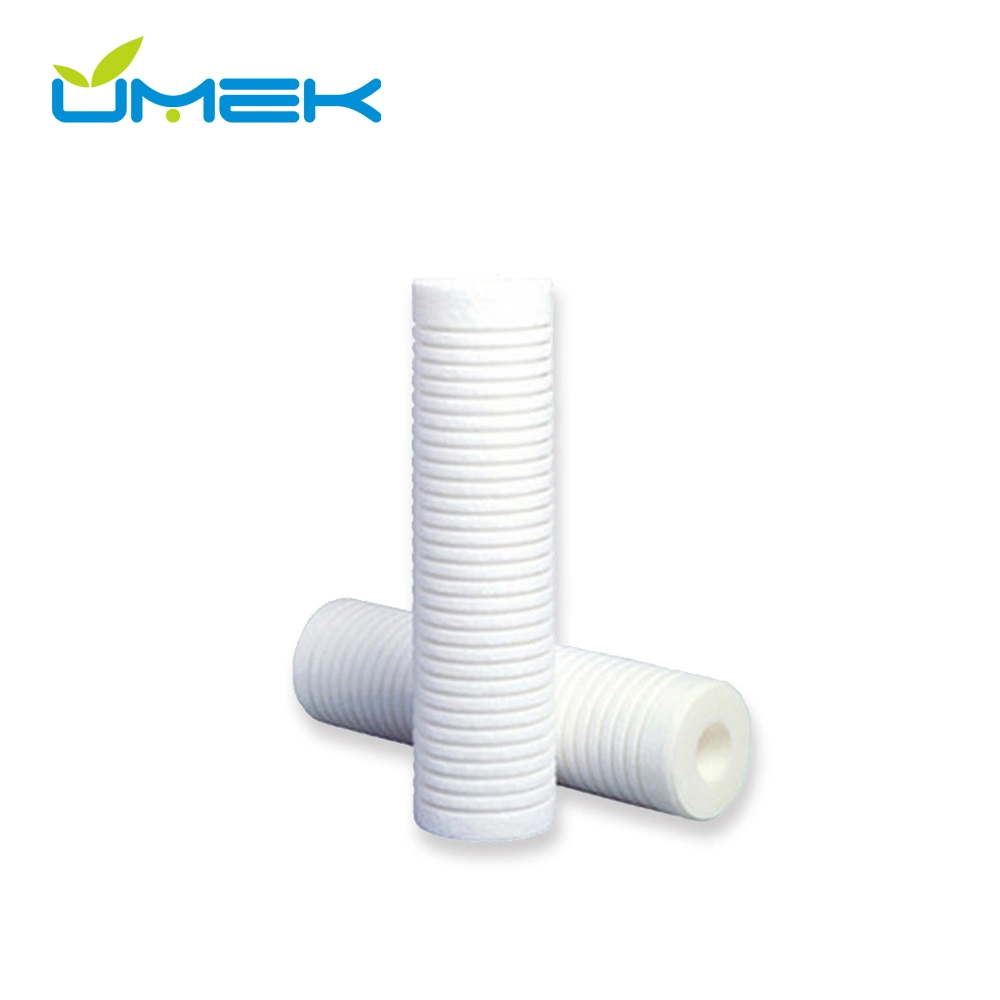 10 20 30 40 Inch 1 / 5 / 10 Micron 10" X 2.5" Polypropylene PP Replacement Spun Sediment Melt Blown Blow Water Treatment PP Filter Cartridge