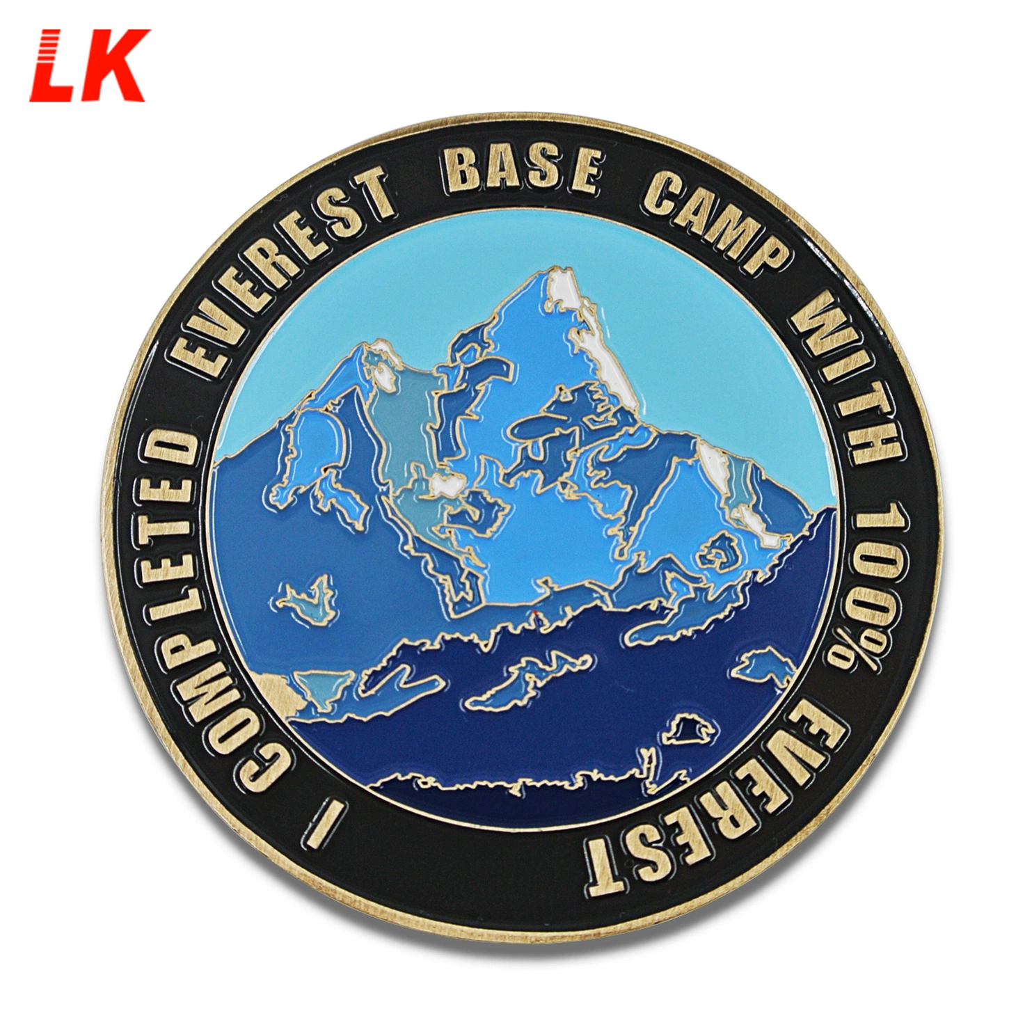 Custom Logo on 2 Sides Coin Bronze Souvenir Warrior Coin