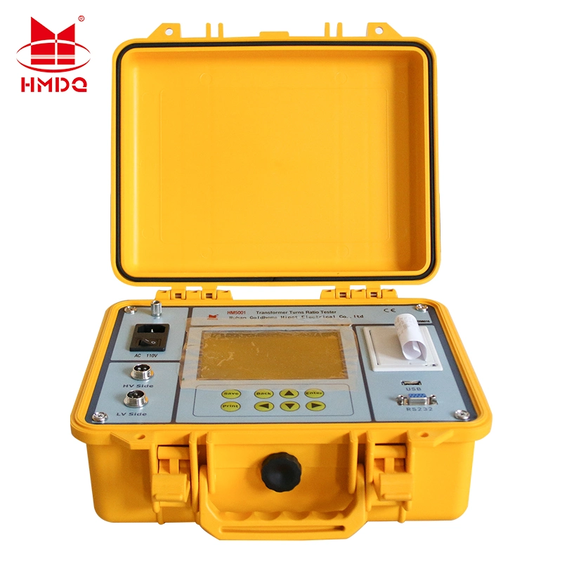 Power Transformer Automatic Turns Ratio Tester TTR Test Set Meter