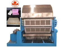 Papier-Ei-Tablett-Maschine/Papier-Apfel-Tablett-Maschine/Eierkarton-Herstellung Maschine für Hühnerfarmen